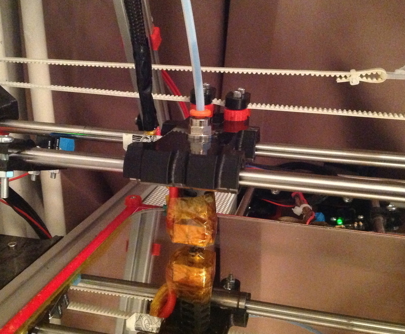 Sturdy X-Carriage for J-Head with Bowden