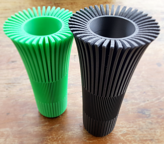 Gear Vase 3D Print 94790