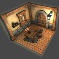 medieval setting style cartoon - Thumbnail 1