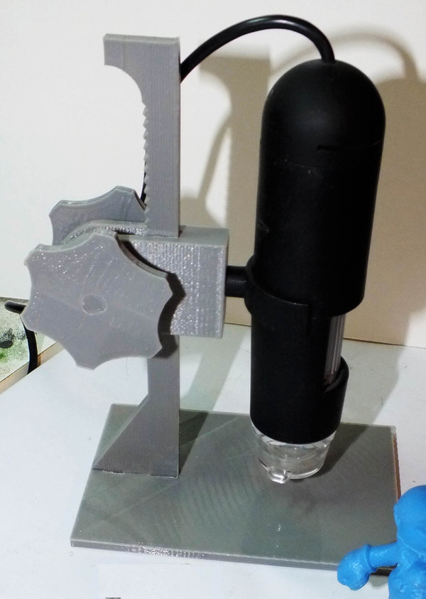 support microscope USB