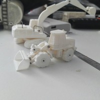 Easy to print Front Loader Model Kit - Thumbnail 2