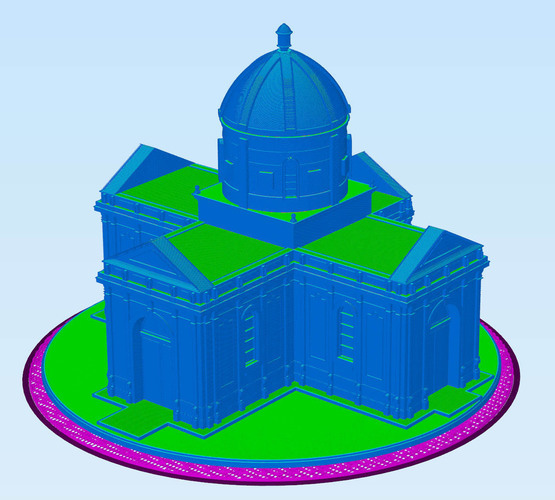 Easy to print Saint Miguel Chapel 3D Print 94887