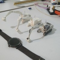 Easy to print Excavator Model Kit - Thumbnail 4