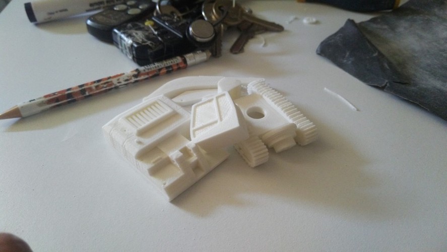 Easy to print Excavator Model Kit 3D Print 94898