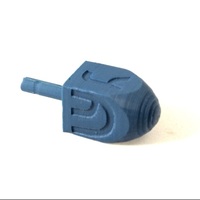 Small Dreidel (Hanukkah Toy) 3D Printing 950