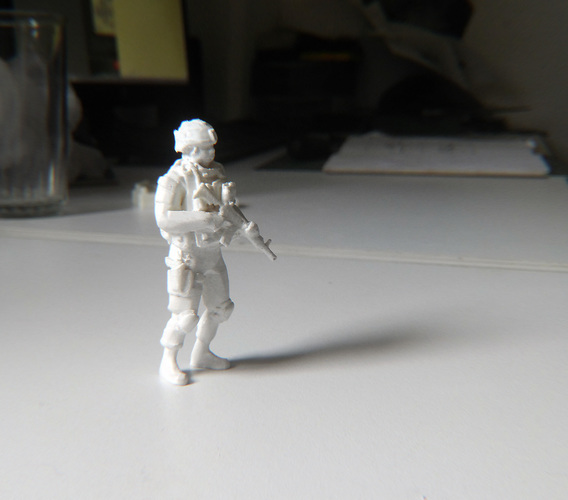 Modern Soldier Escale: 1/24 3D Print 95000