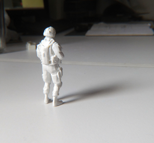 Modern Soldier Escale: 1/24 3D Print 95001