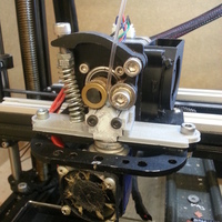 Small e3d v6 bracket for Mendel Max 2 3D Printing 95055