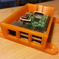 Raspberry Pi 2/B+ case with different lids and configurations - Thumbnail 1