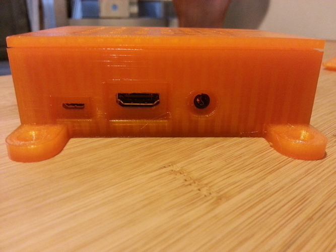 Raspberry Pi 2/B+ case with different lids and configurations 3D Print 95062