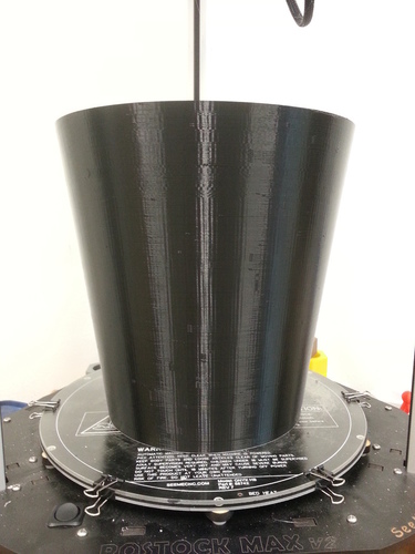 Large Trash Can or Bucket. 260mm high. 3D Print 95106