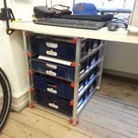 Drawer system with breadboxes - Thumbnail 2