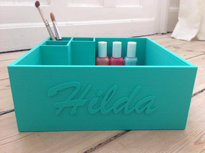 Makeup Box for keeping your makeup nice and neat! 3D Print 95119