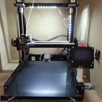 Simple LCD holder for Mendelmax 2 - Thumbnail 2