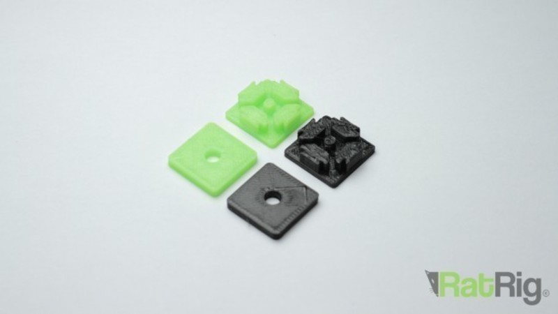 Screw-on endcap for Ratrig and Openbuilds