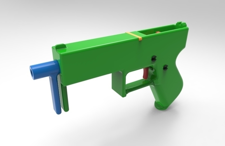 gun design 5 3D Print 95249