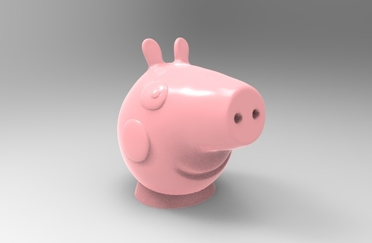 peppa pig topper 3D Print 95299