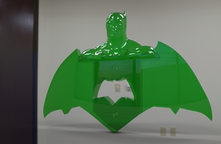 batman krypto light switch 3D Print 95309