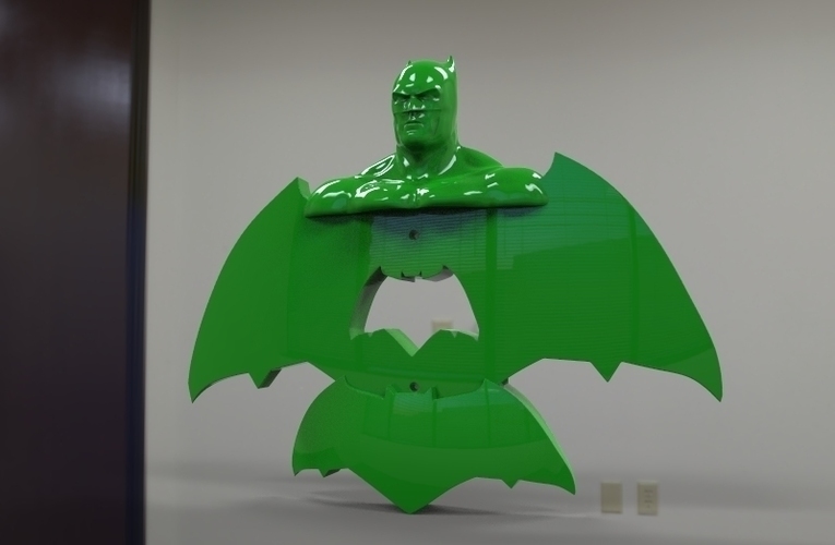 batman krypto light switch 3D Print 95311