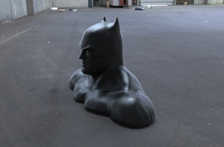batman bust v2 3D Print 95320
