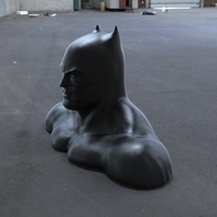 batman bust v2 - Thumbnail 2