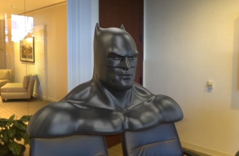 batman bust v2 3D Print 95321