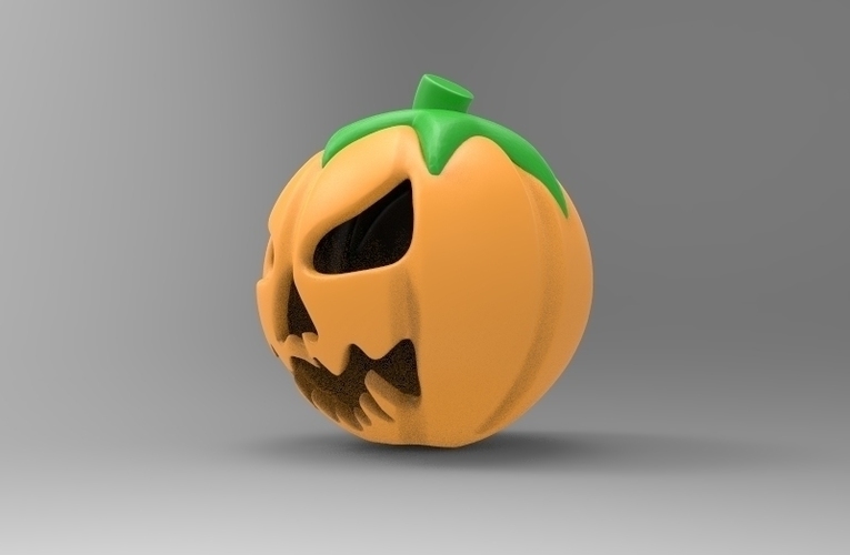 3d printed pumpkin