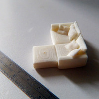 Easy to print L Shaped Couch Sofa - Thumbnail 1