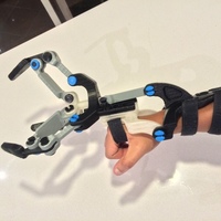 Black Ram Hand (Robotic/Prosthetic Hybrid) - Mark V - Thumbnail 4