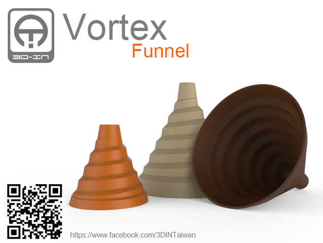 Vortex funnel 3D Print 95476