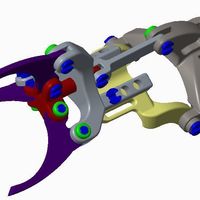 Black Ram Hand (Robotic/Prosthetic Hybrid) - Mark V - Thumbnail 9