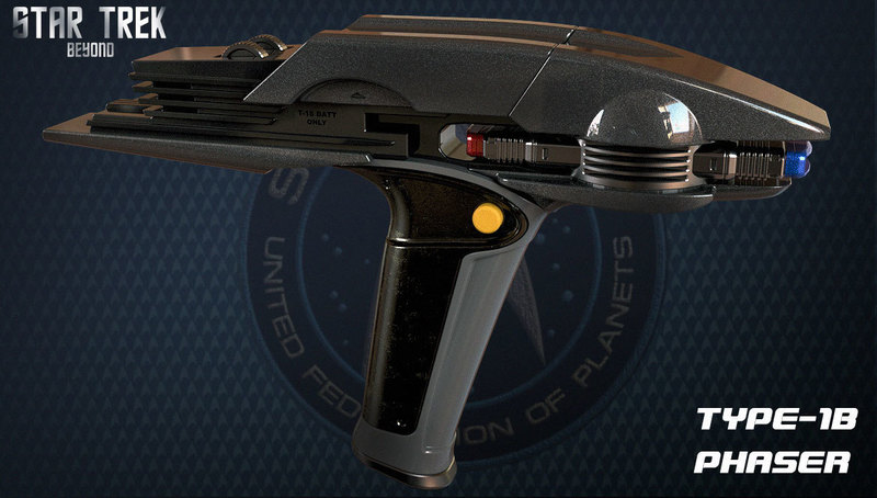 Star Trek Beyond Type-1B Phaser