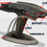 Star Trek Beyond Type-1B Phaser - Thumbnail 6