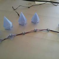 Stegosaurus Dinosaur Costume Spikes - LED Halloween - Thumbnail 3