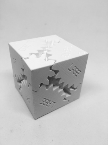 Create-A-Lase Three Cube Gears 3D Print 95528
