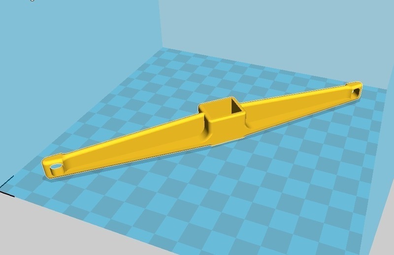 Dual Filament Guide for Printrbot with Aluminum Handle