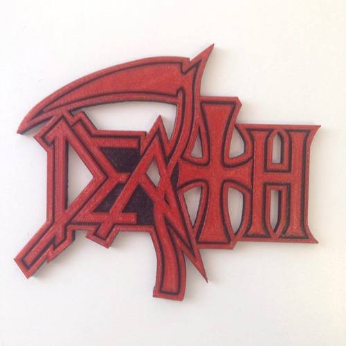 Death Logo 3D Print 95711