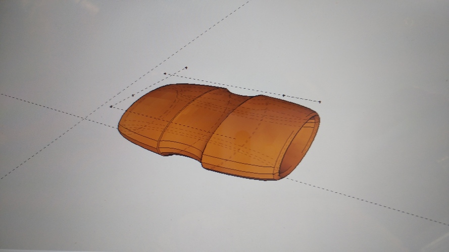 Headphone Holder Prototype-1 3D Print 95733