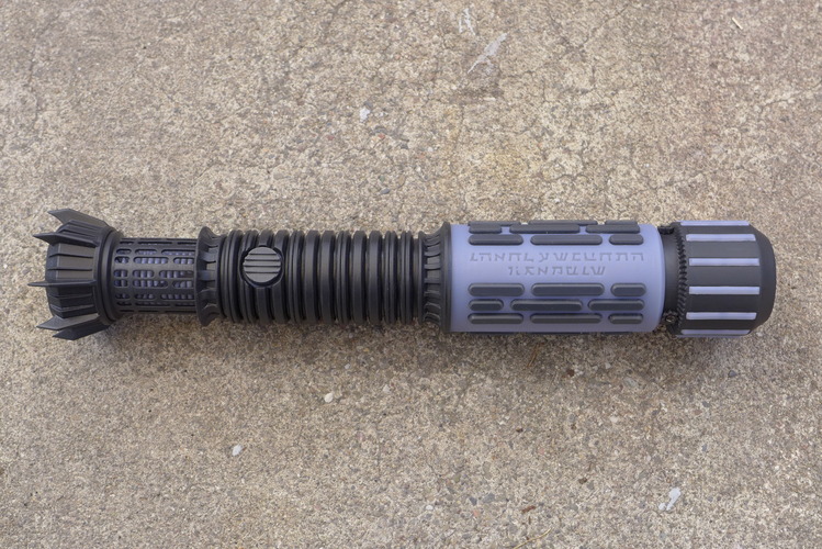 Custom Cutaway Saber Hilt 3D Print 95755