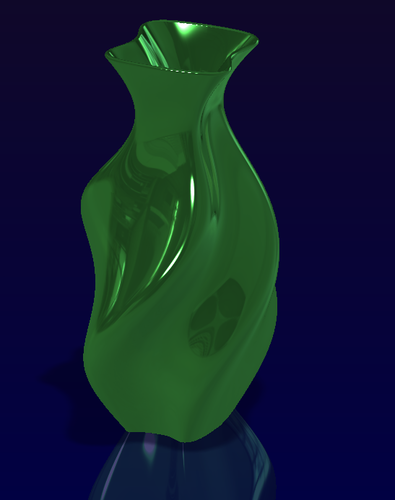 Small twist vase 3D Print 95784
