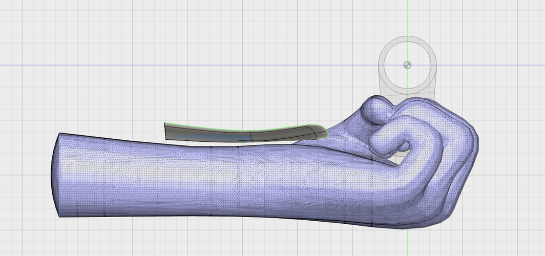 Helper grip for bicycle ¨Model B¨ 3D Print 95798