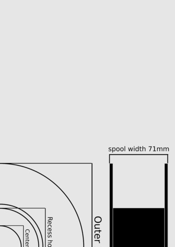 IC3D spool (official) 3D Print 95951