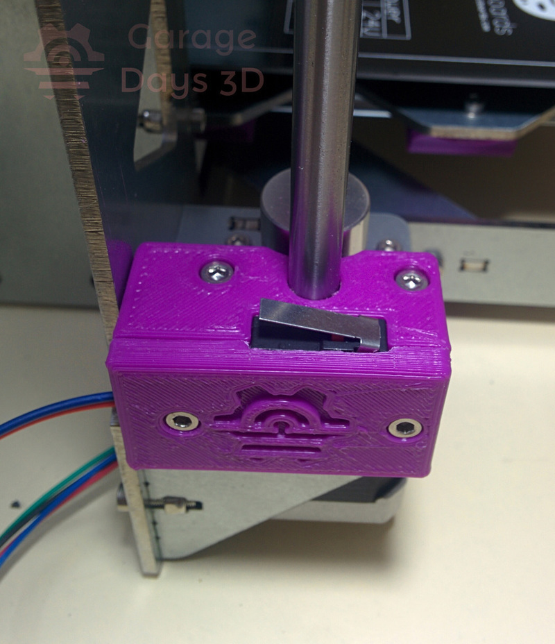 Z Endstop holder for P3Steel - Soporte para final de carrera Z d