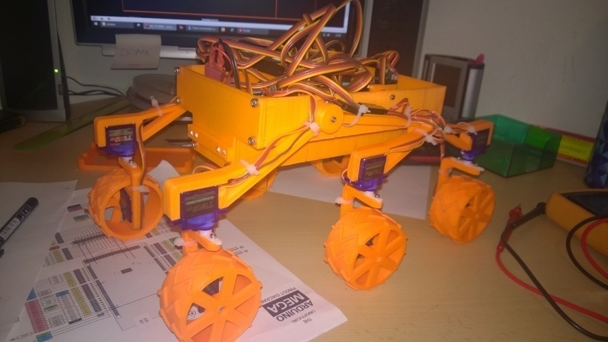 RC MARS Rover 3D Print 96021