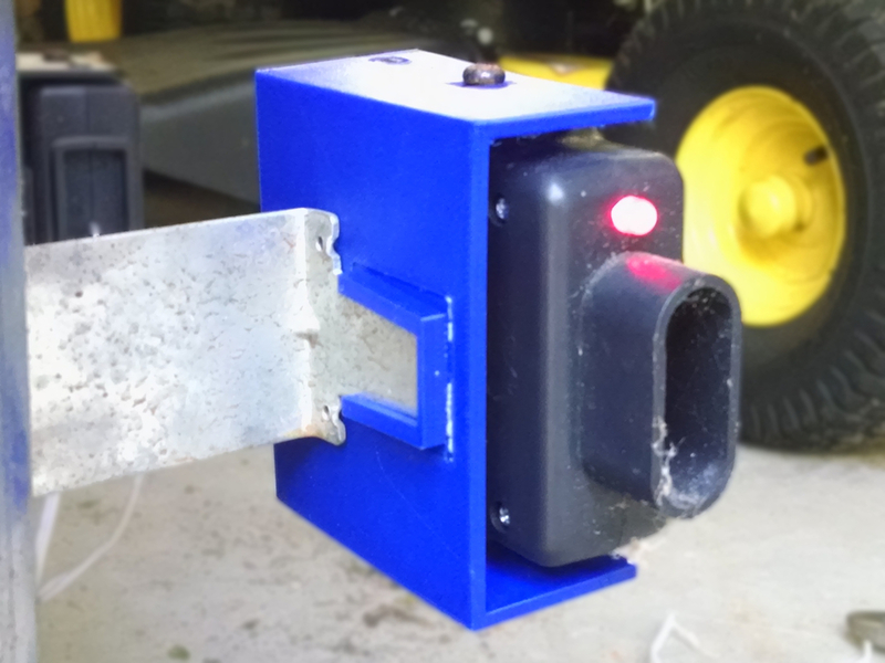 Garage door sensor mount