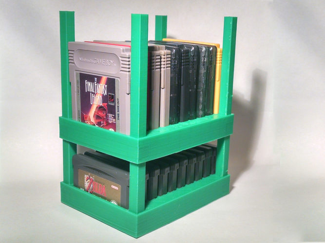 Customizable Gameboy Cartridge Holder 3D Print 96028