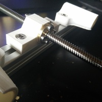 Redesigned parts for Vulcanus V1 - Leadscrew and Belt Tensioner - Thumbnail 2