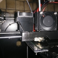 E3D V6 Mount with Fan for CTC / Flashforge / Replicator - Thumbnail 4