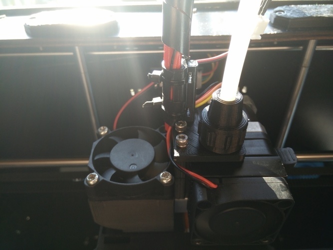Lightweight Extruder Conversion - Cable Protection and PTFE-Tube 3D Print 96075