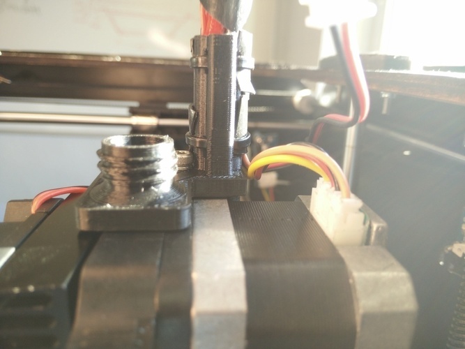 Lightweight Extruder Conversion - Cable Protection and PTFE-Tube 3D Print 96077